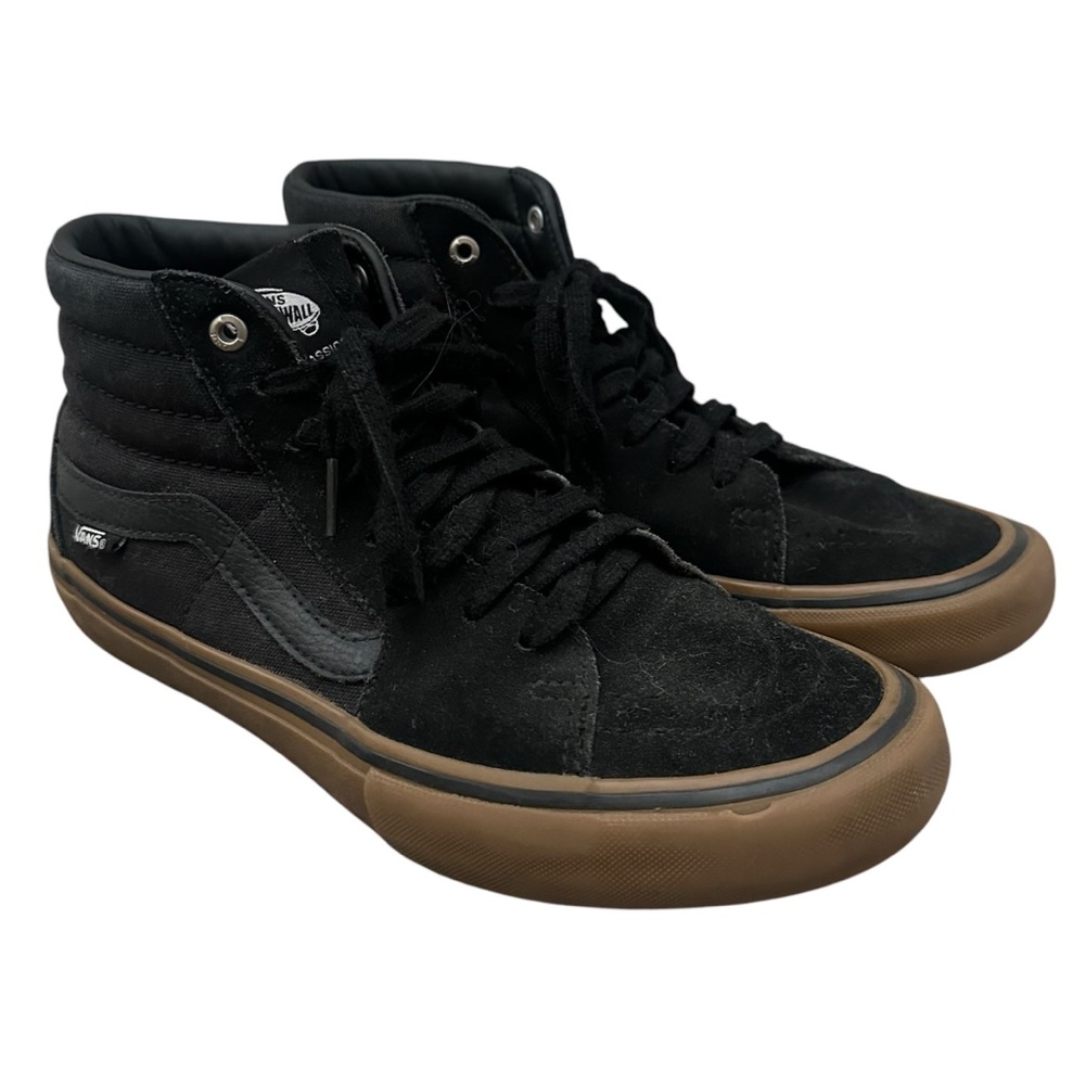 Vans Black and Brown Athletic Shoes